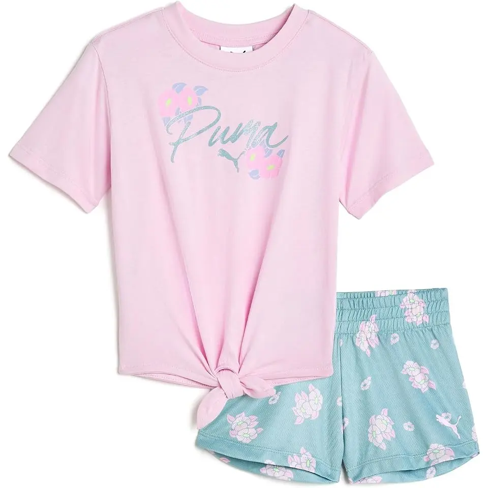 T-Shirt & Mesh Shorts Set (Toddler)