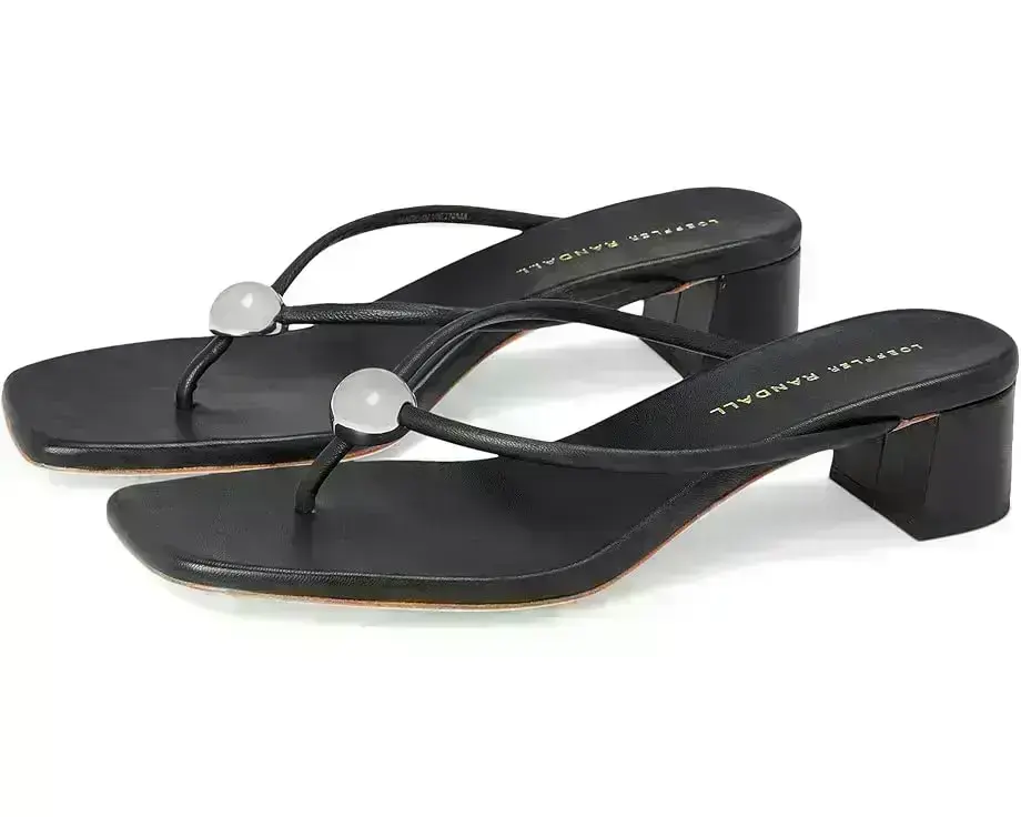 Odessa Heeled Mules w/ Hardware
