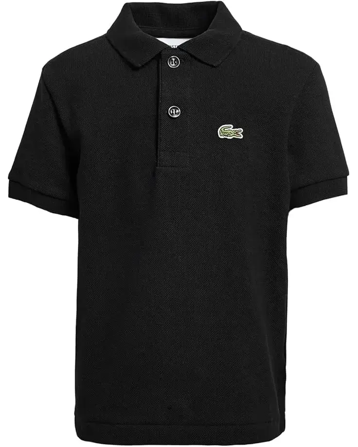 Lacoste Kids L1812 Short Sleeve Classic Pique Polo (Toddler/Little Kids/Big Kids)