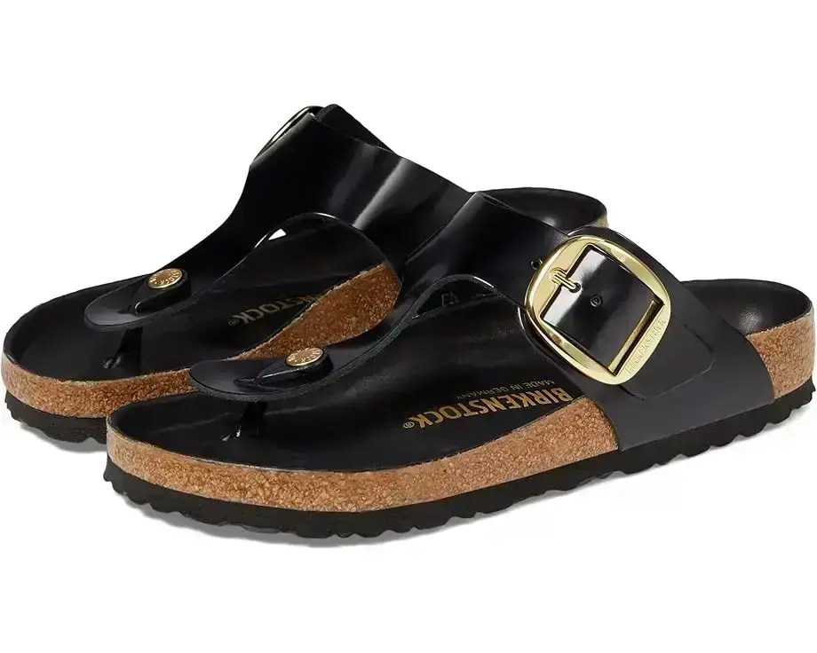 Women's Birkenstock Gizeh Big Buckle High Shine