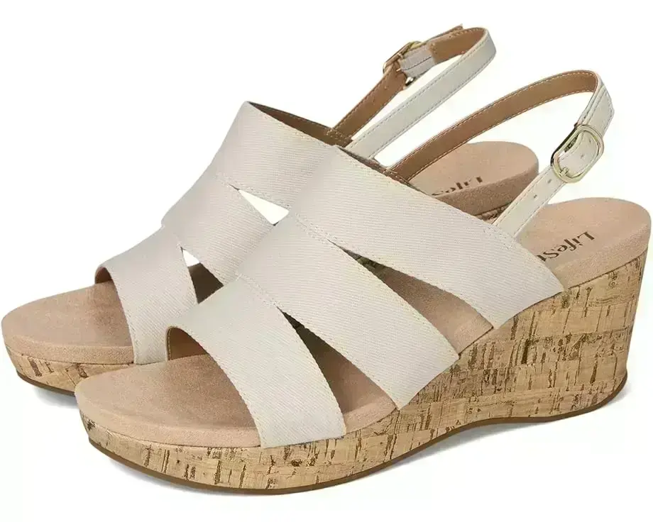 Darby Slingback Wedge Sandals