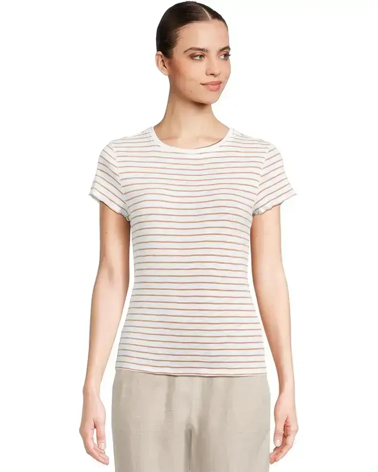 Women's Lilla P Striped Crewneck