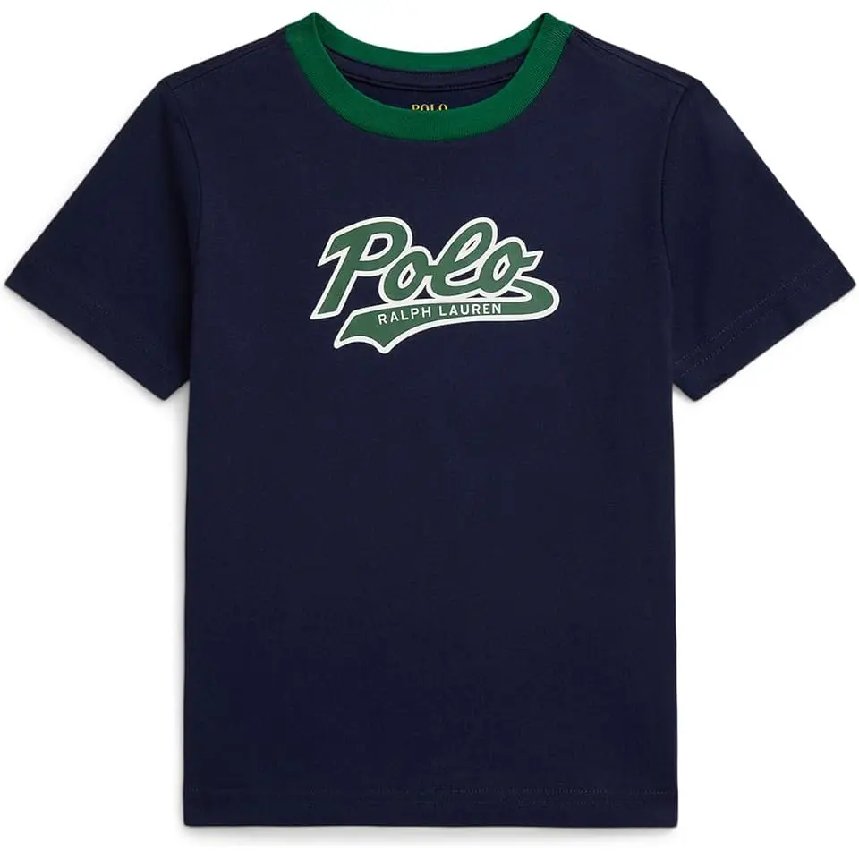 Logo Cotton Jersey Tee (Toddler/Little Kid)