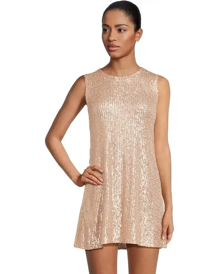 Women's Norma Kamali Sleeveless Swing Mini Dress