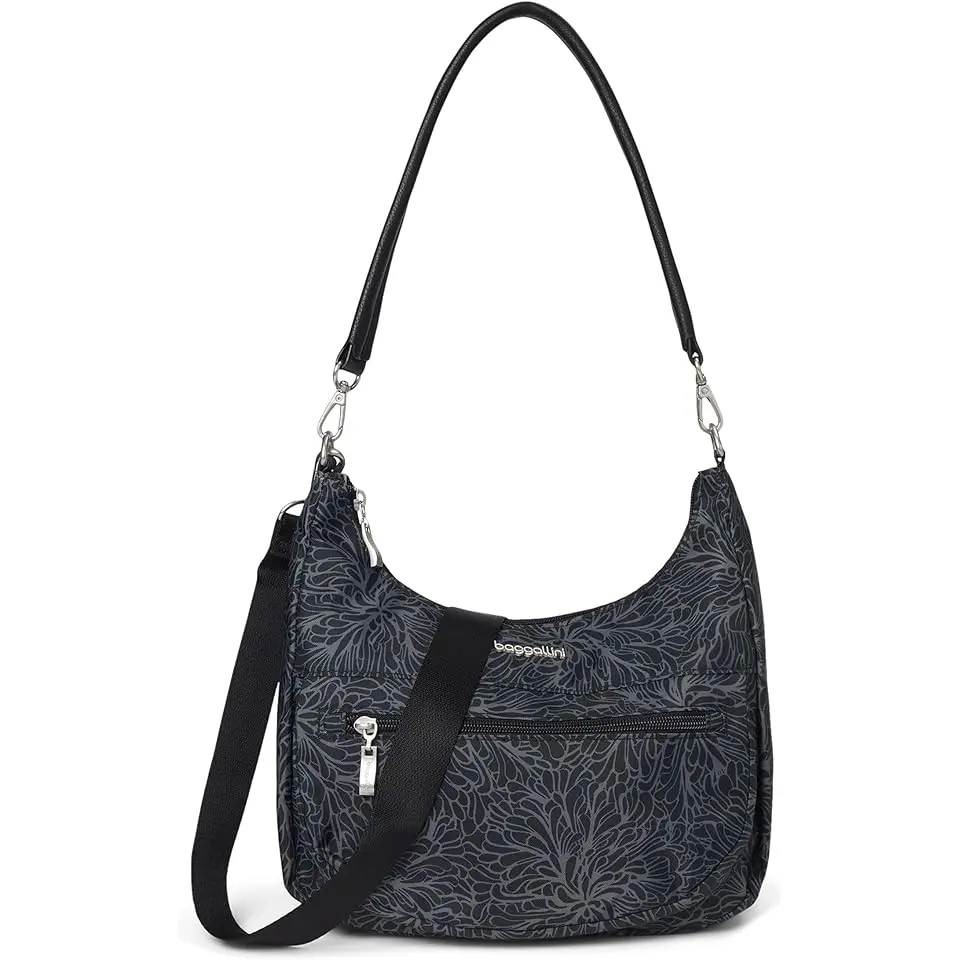 Modern Pocket Half Moon Bag