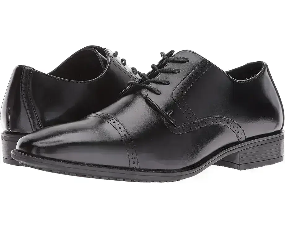Abbott Slip Resistant Cap Toe Oxford