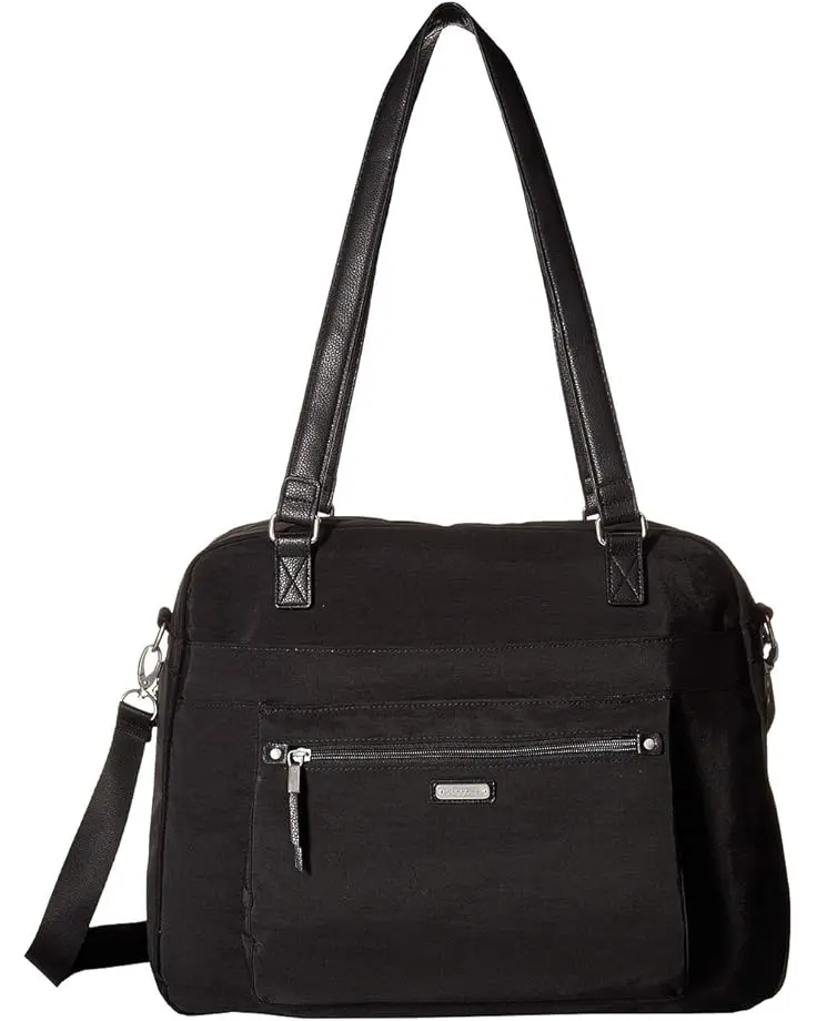 Overnight Expandable Laptop Tote with RFID Phone Wristlet