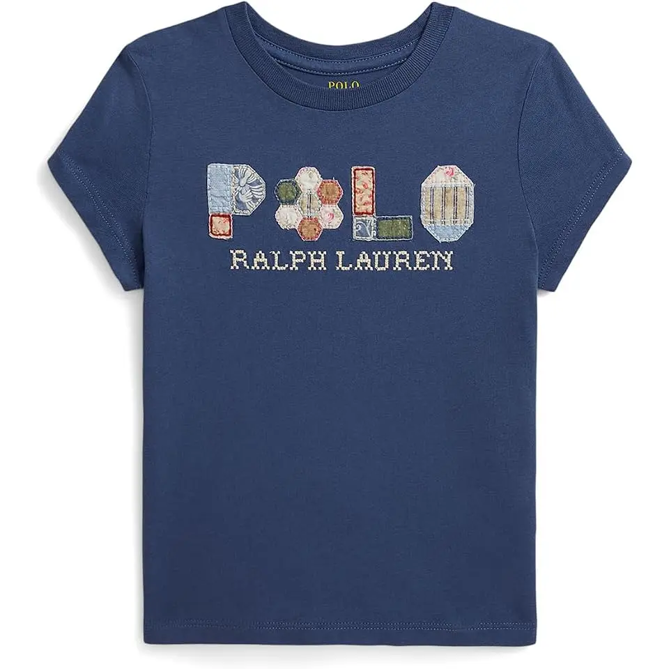 Patchwork-logo Cotton Jersey Tee (Toddler/Little Kid)