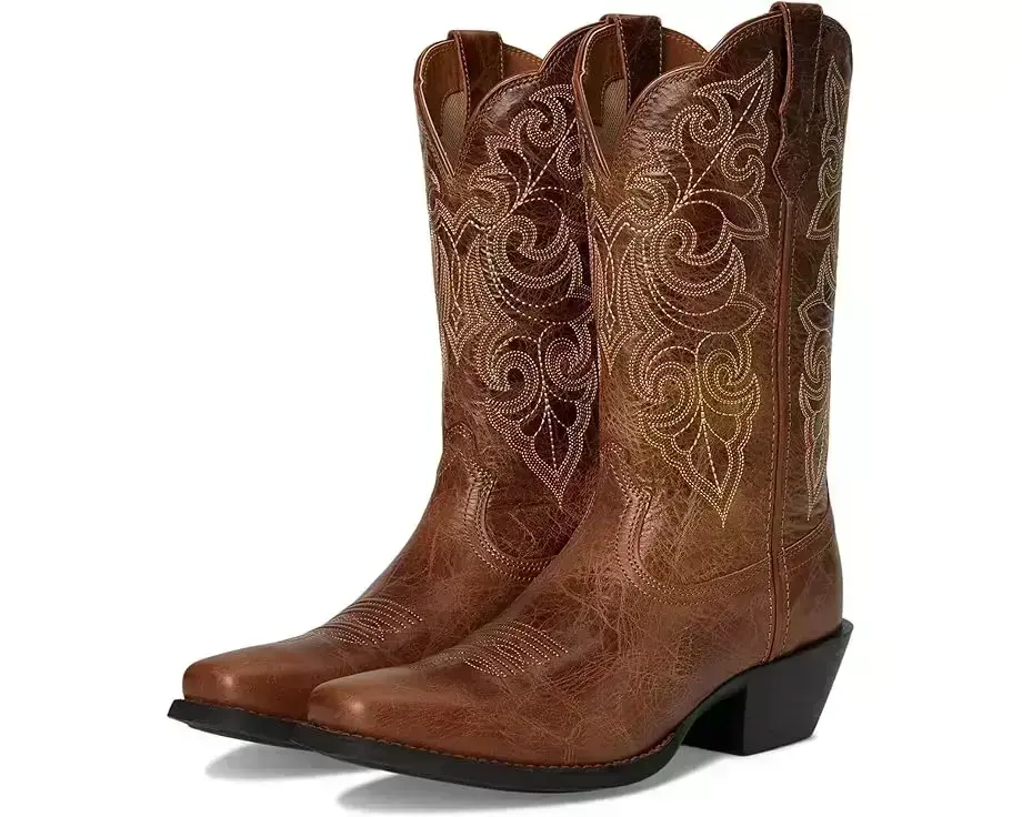 Women's Ariat Round Up Square Toe Western Boots