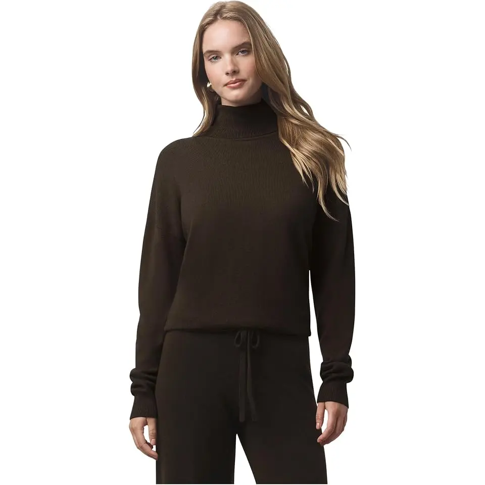 Tori Cashmre Tneck Sweater
