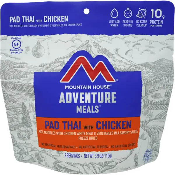 Pad Thai w/ Chicken (2 Servings)