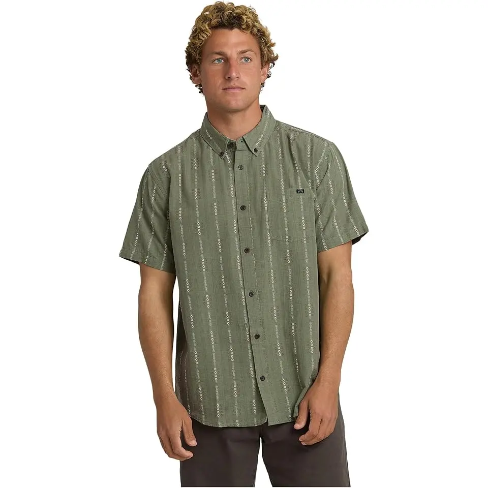 All Day Jacquard Short Sleeve