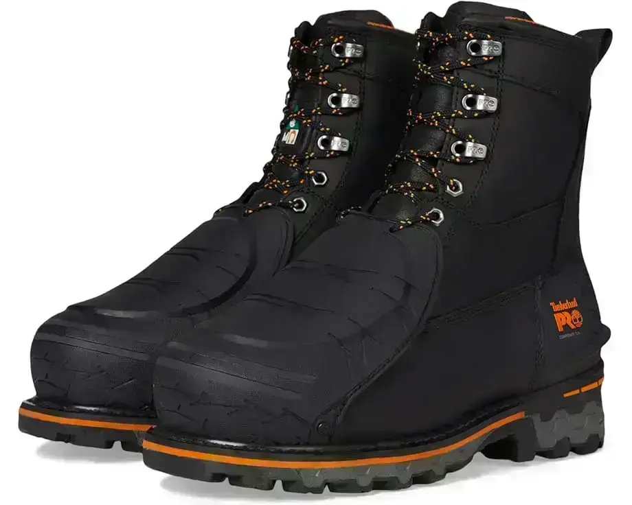 Men's Timberland PRO Boondock 8 Inch Composite Safety Toe Puncture Resistant External MetGuard