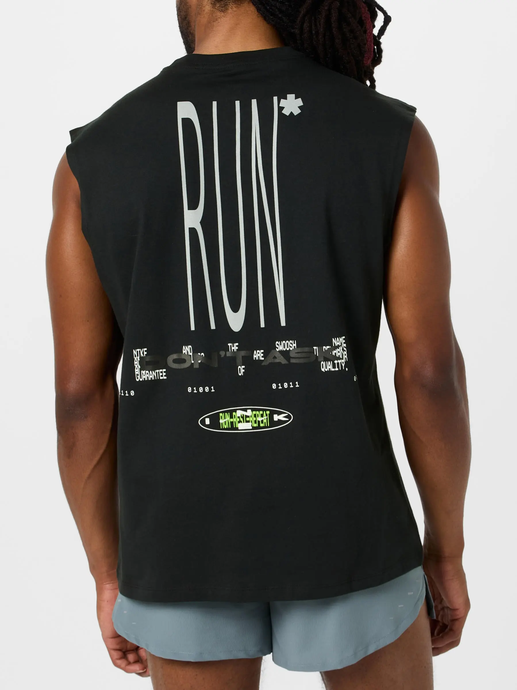 Nike Men's Run Rest Repeat Sleveeless Tee