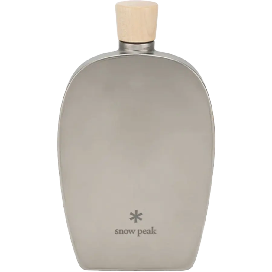 Titanium 8.4 oz Flask