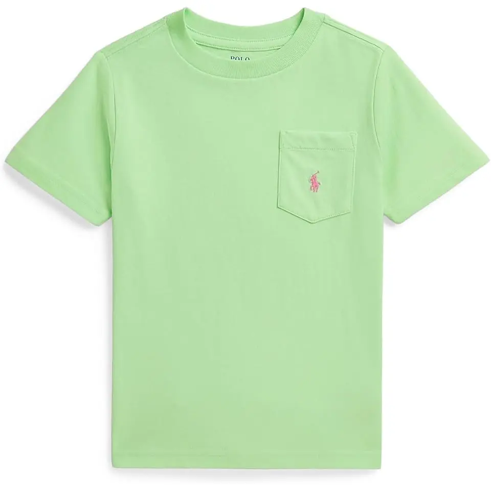 Cotton Jersey Pocket Tee (Toddler/Little Kid)