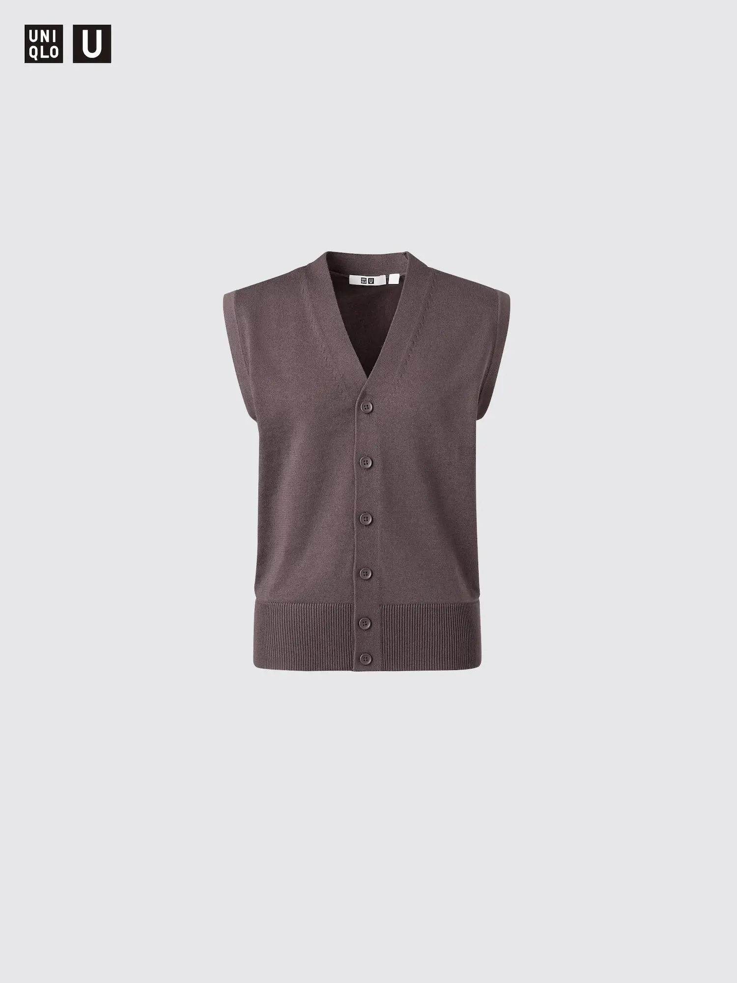 Women's Washable Button Down Knitted Vest