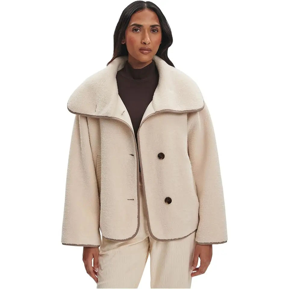 Romane Boxy Sherpa Jacket