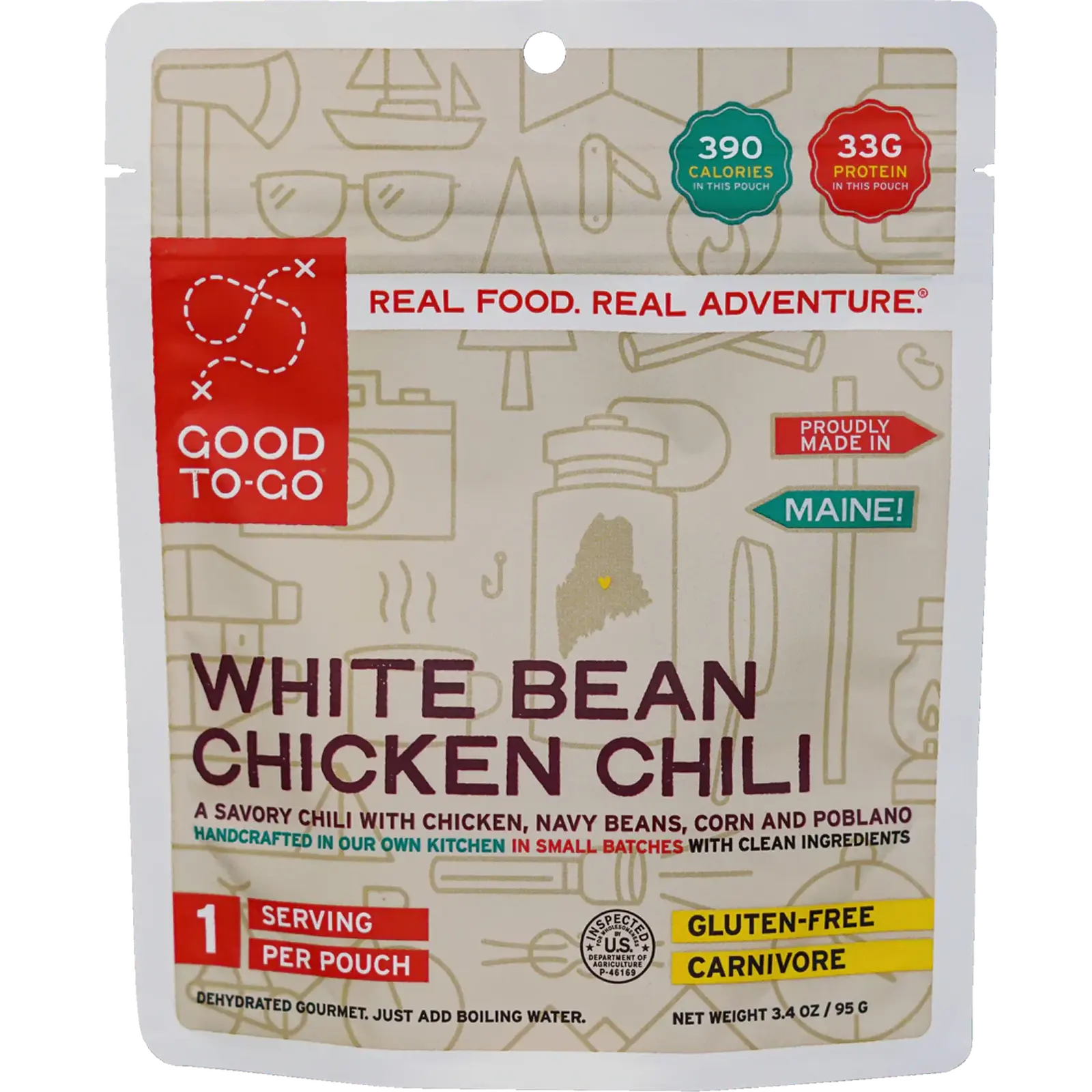 White Bean Chicken Chili (1 Serving)