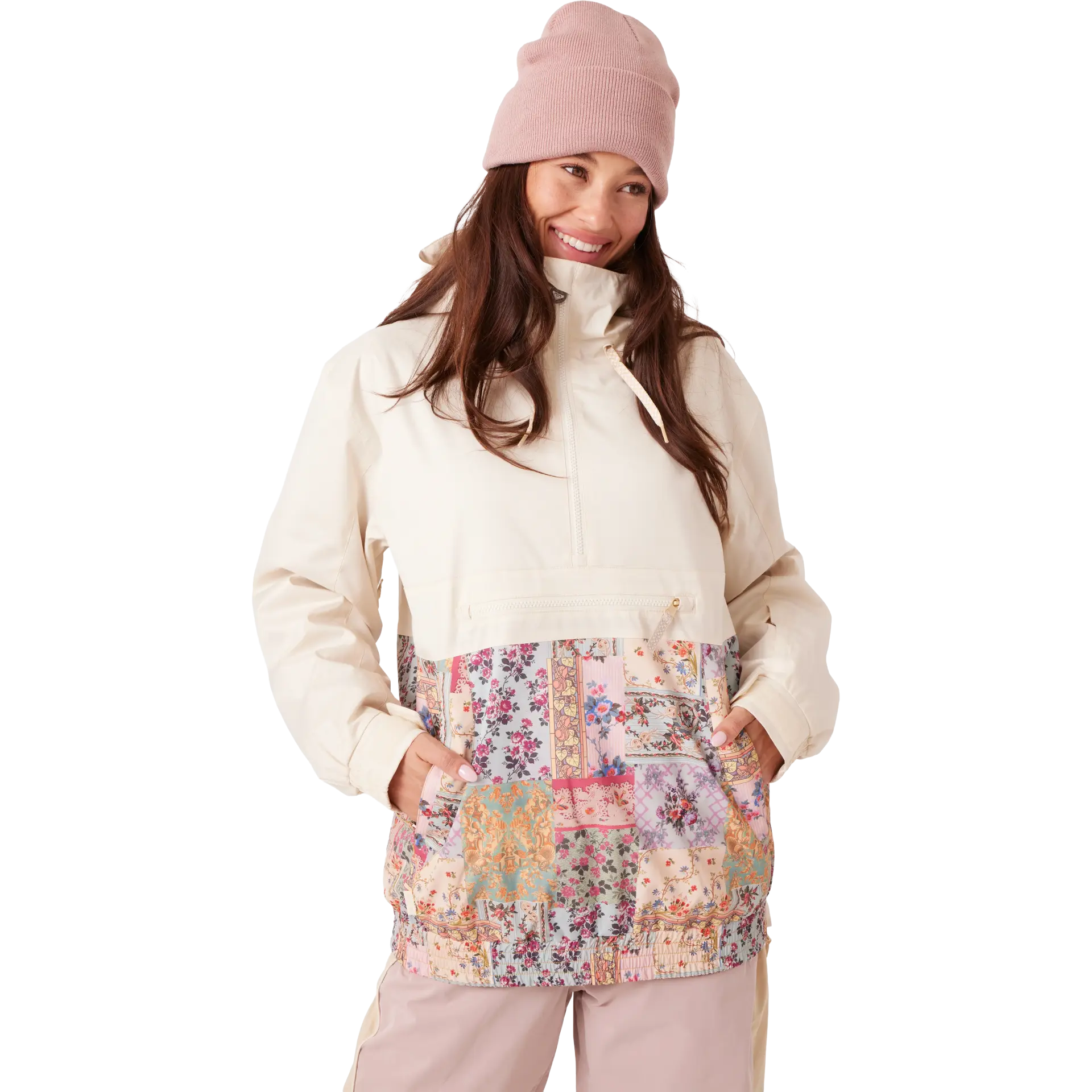 Women's Downtown Anorak Print