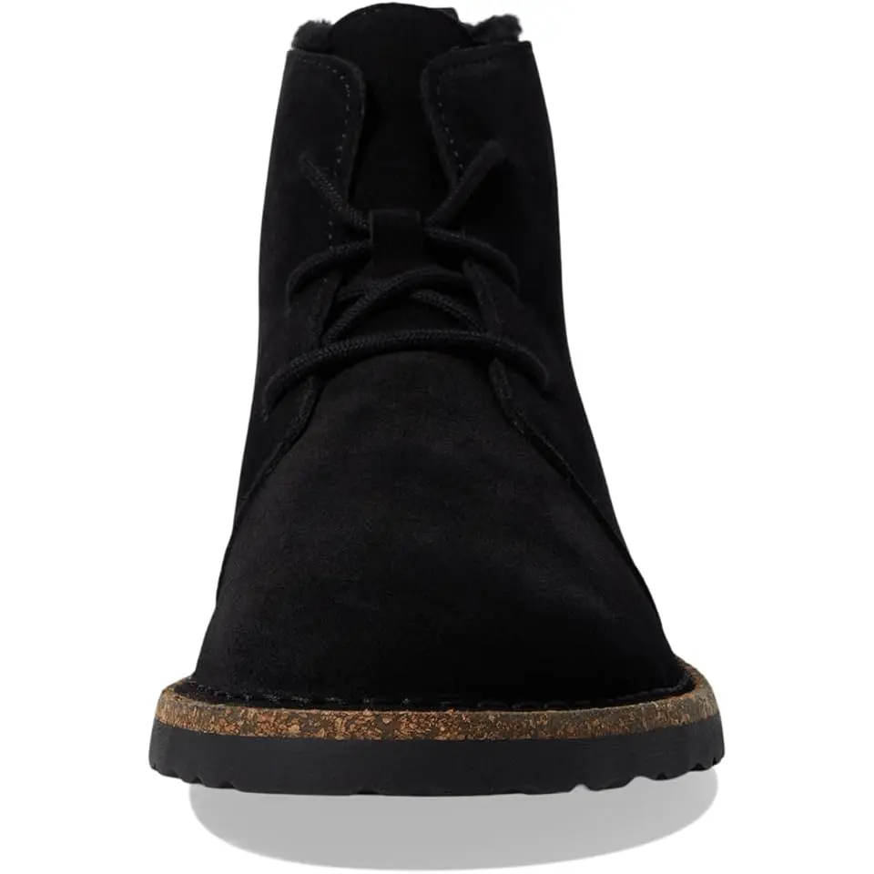 Uppsala Mid Lace-Up Shearling - Suede