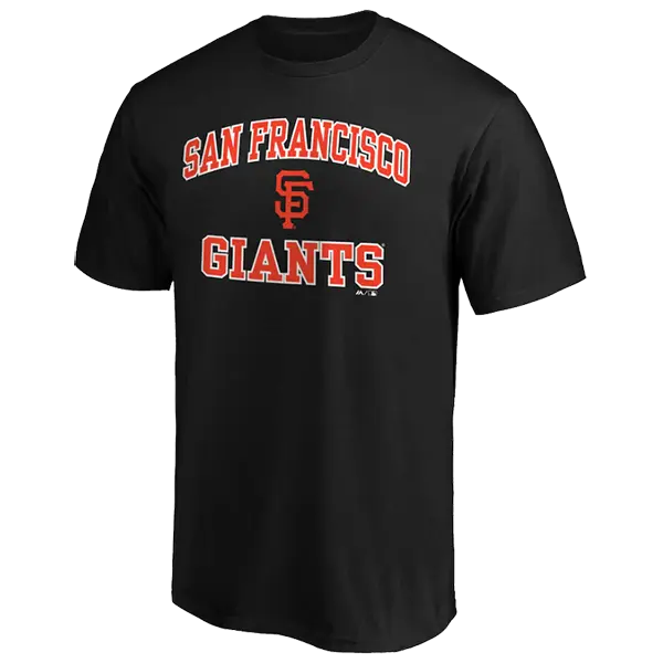 Men's Giants Cotton Heart and Soul Tee