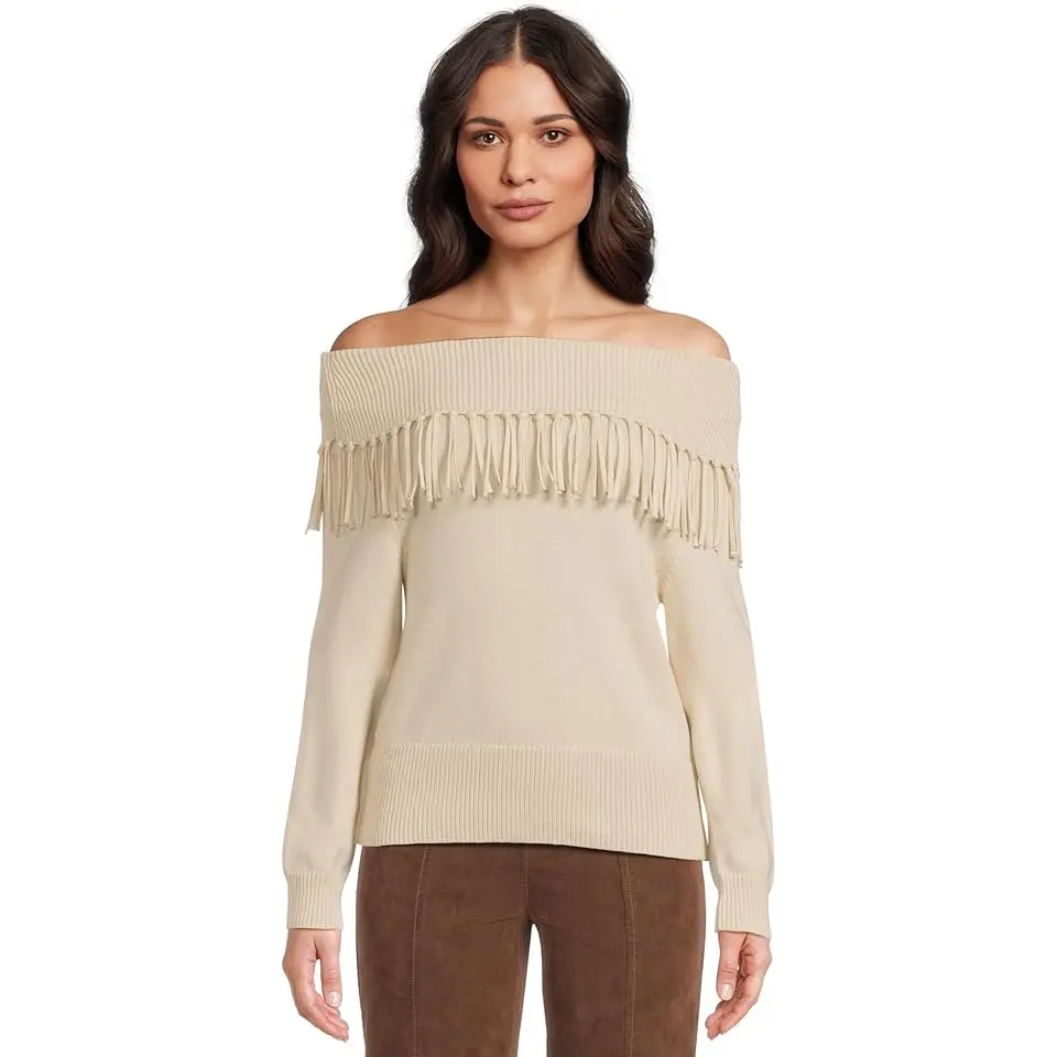 Simone Fringe Sweater