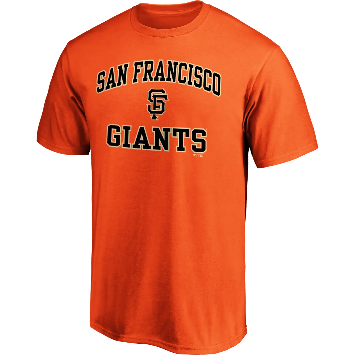 Men's Giants Cotton Heart and Soul Short Sleeve