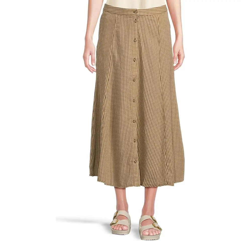 Manzana Paneled Midi Skirt