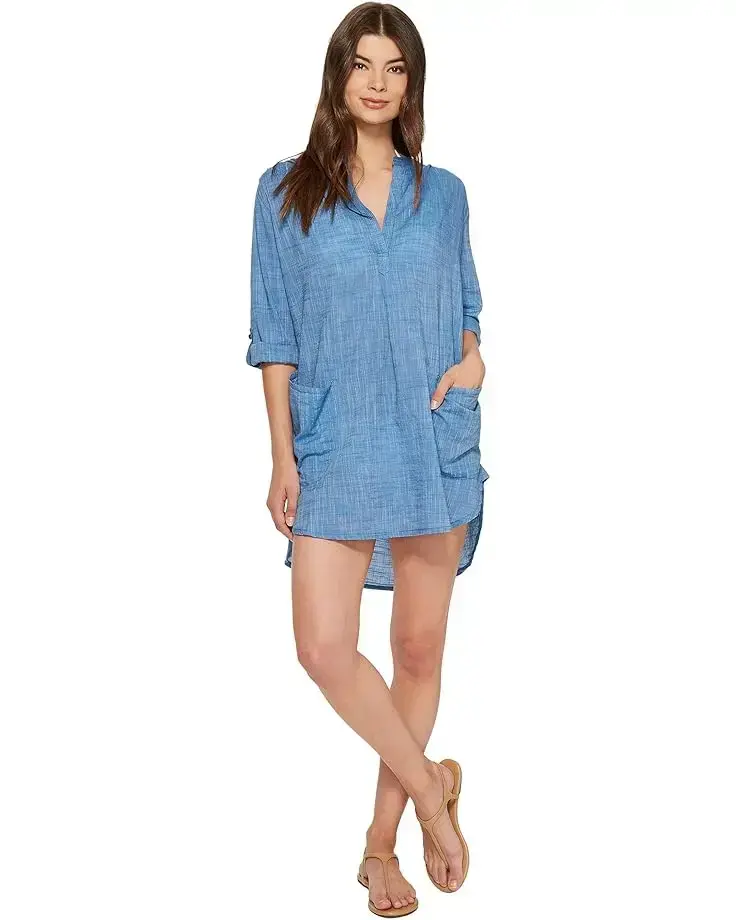 Women's Seafolly Boyfriend Beach Shirt