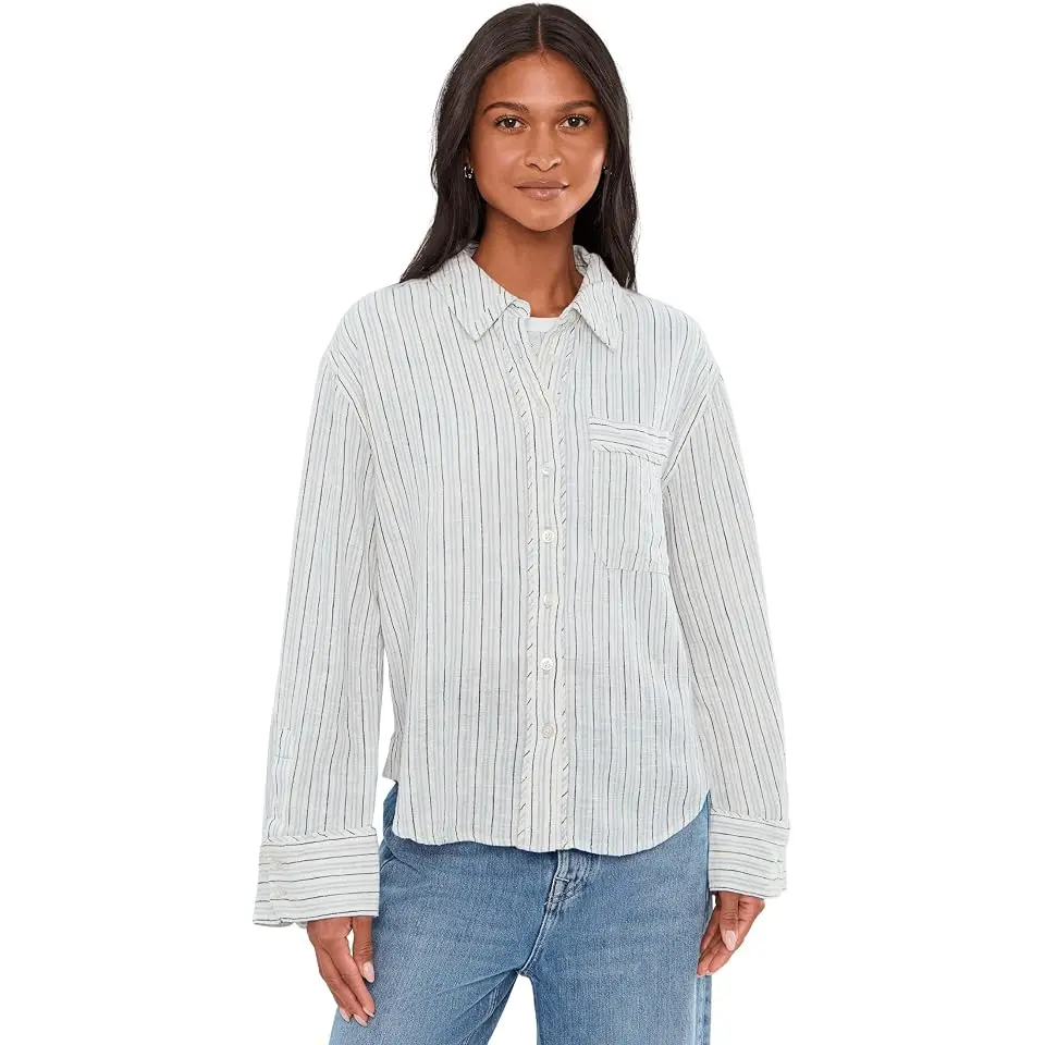 Striped Linen Laurel