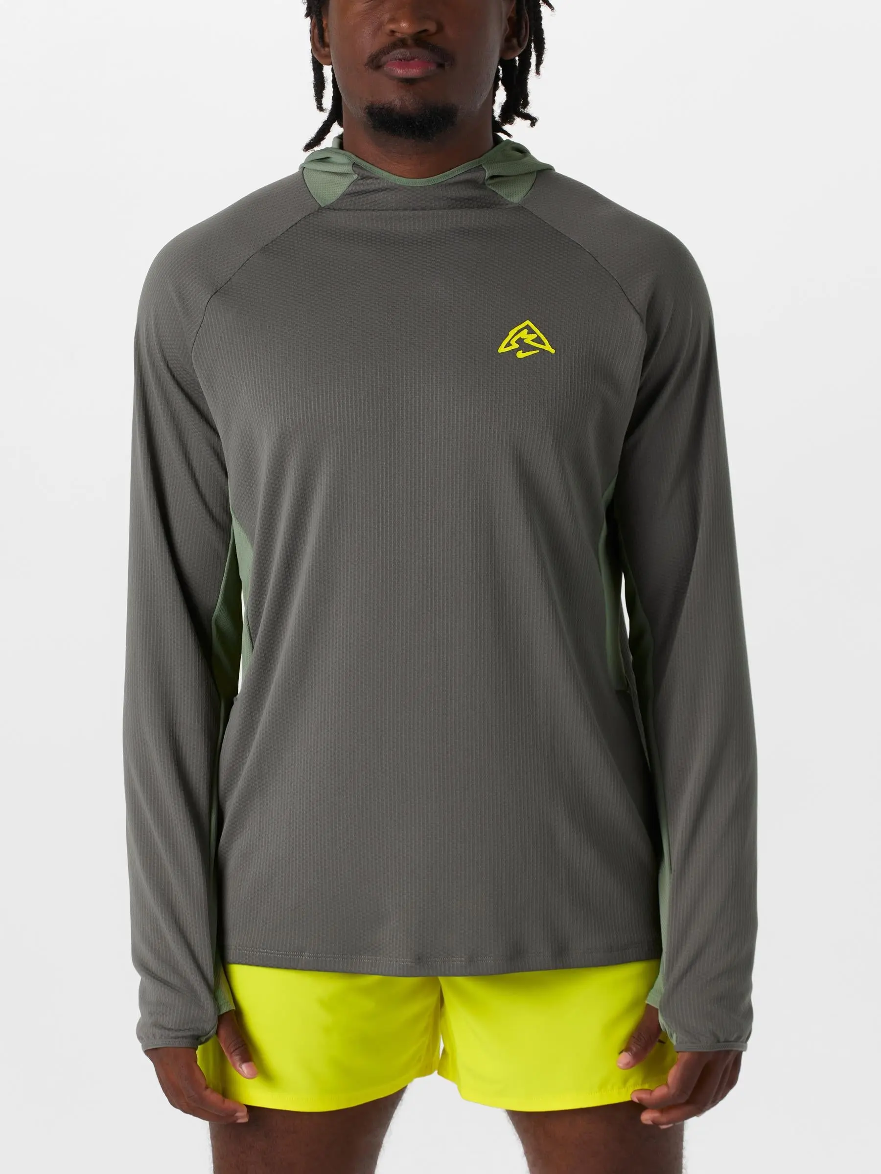 Nike Men's Dri-FIT UV Hood Long Sleeve Top