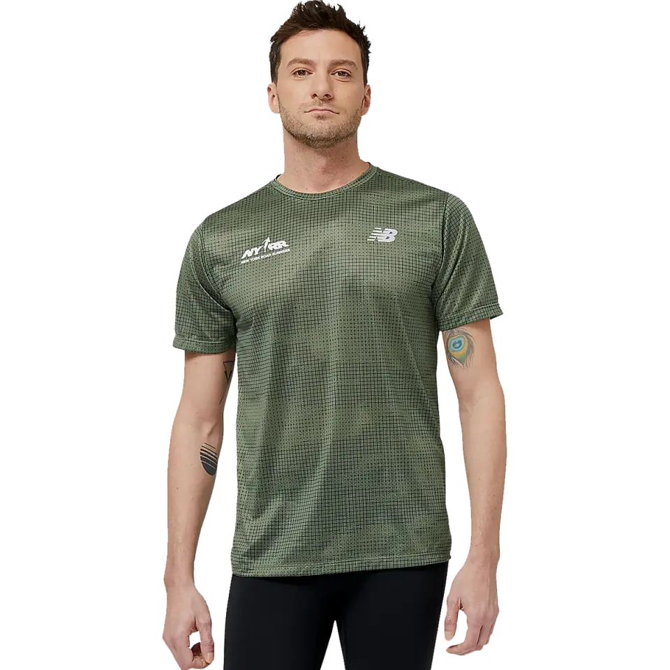 Men's Run For Life Printed Impact Run Short Sleeve
