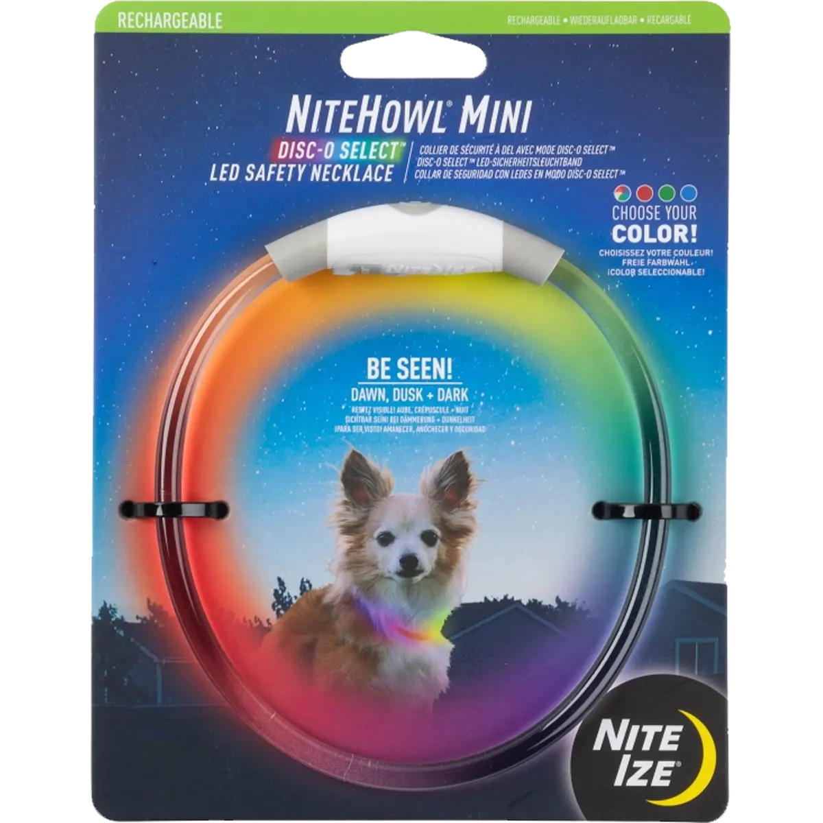 NiteHowl Mini Rechargeable LED Safety Necklace