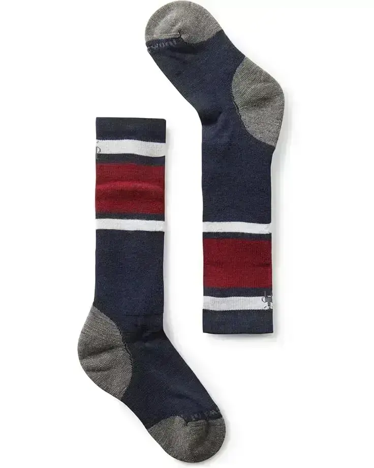 Smartwool Kids Wintersport Full Cushion Stripe Over-the-Calf Socks (Toddler/Little Kid/Big Kid)