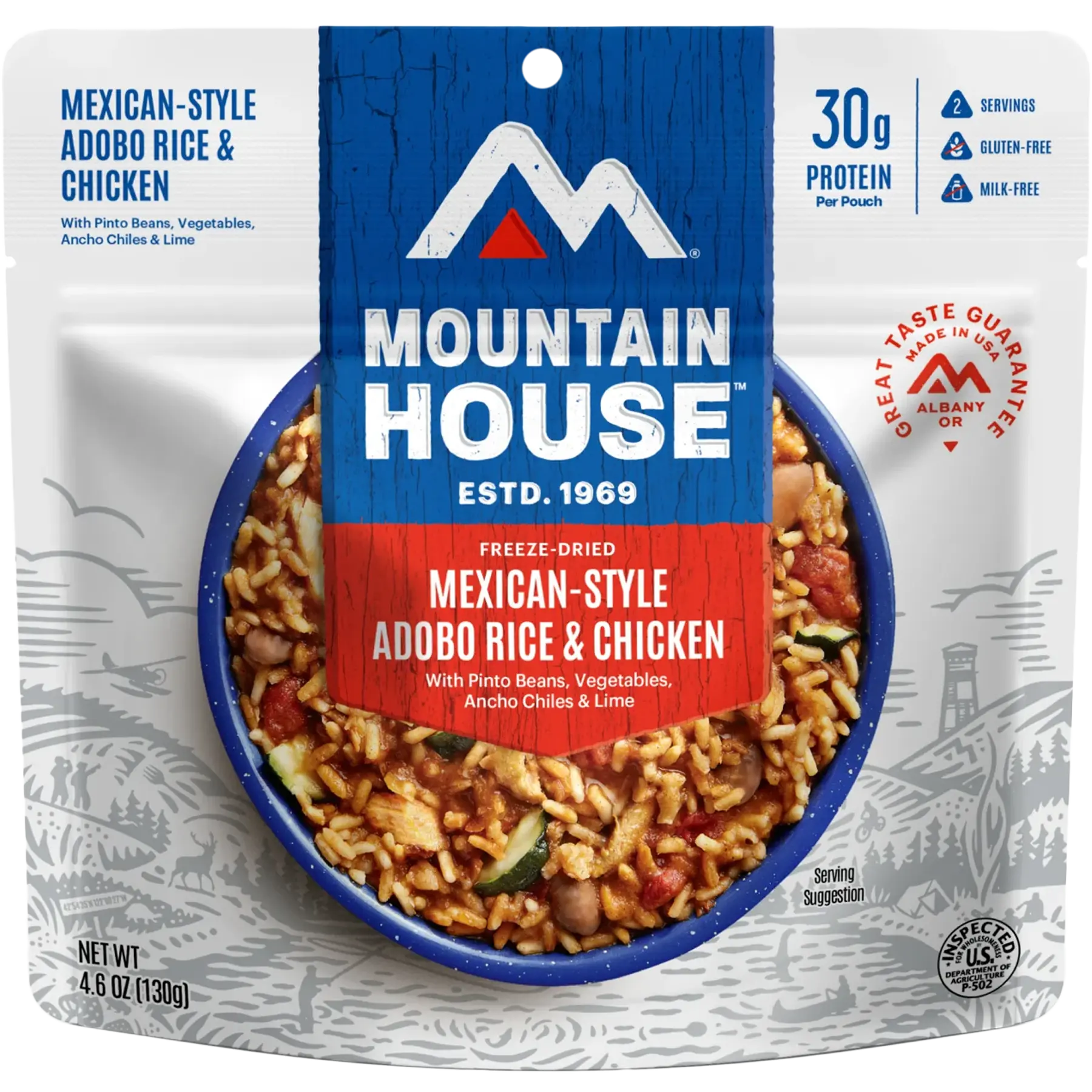 Mexican Style Adobo Rice & Chicken (2 Servings)