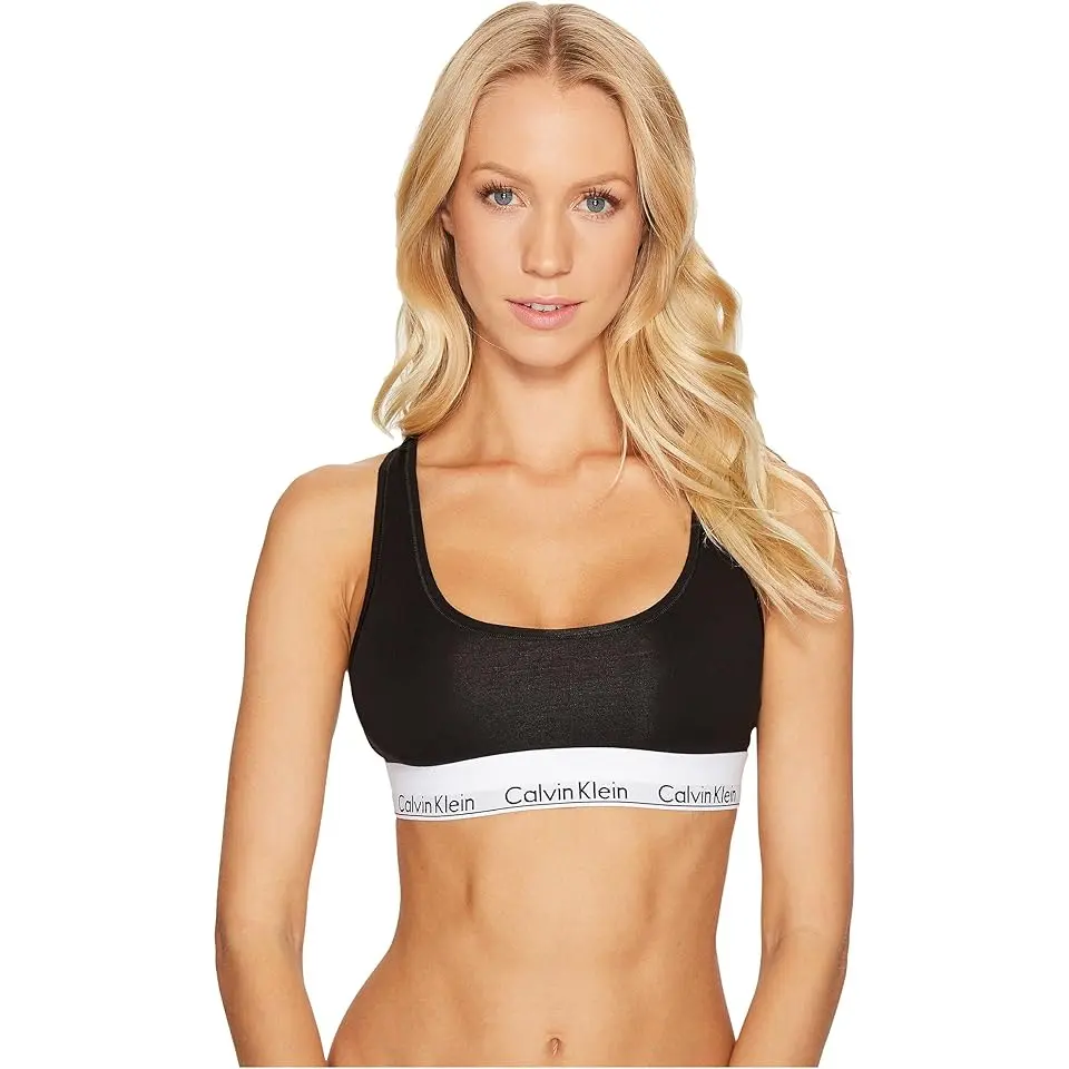 Modern Cotton Unlined Wireless Bralette QF7990