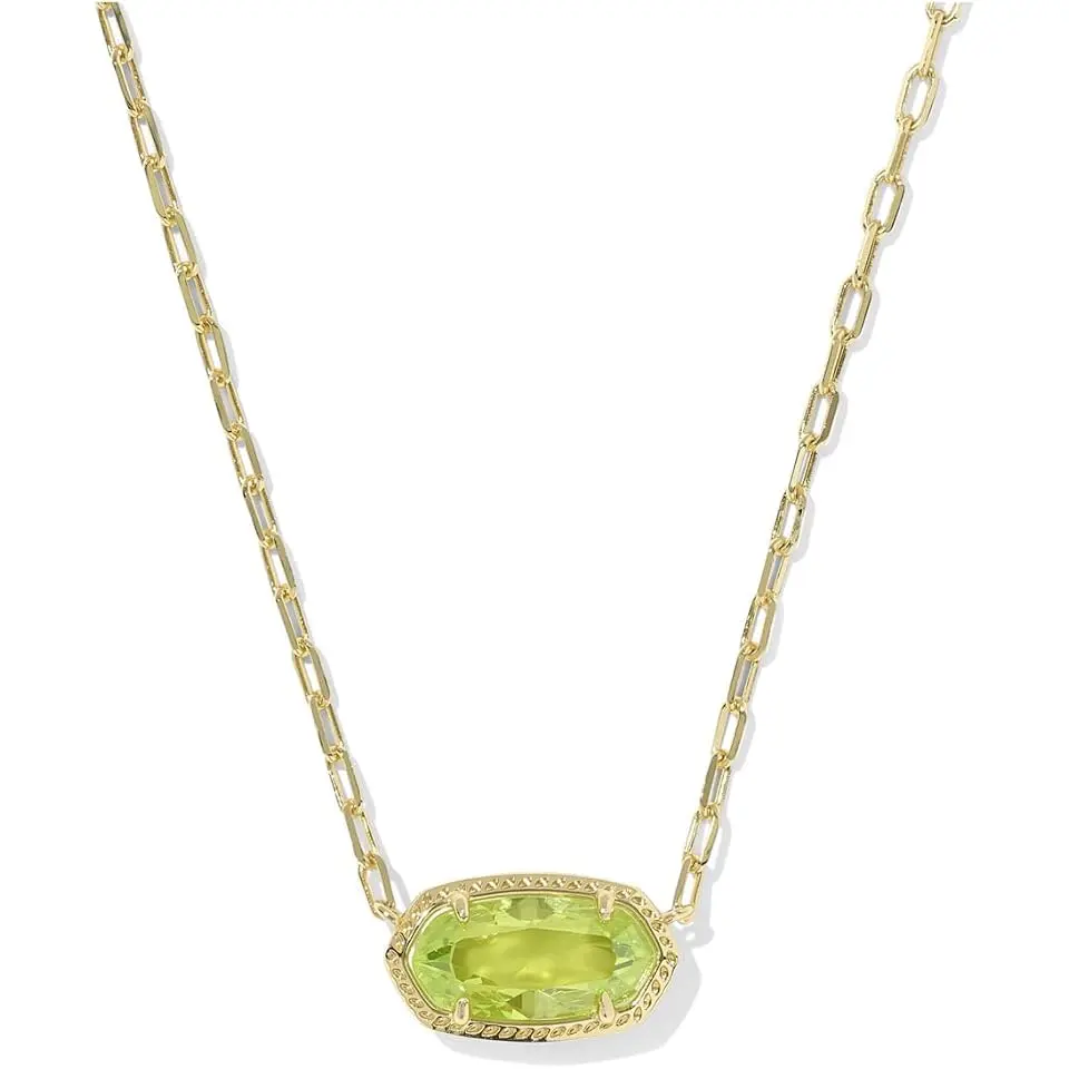 Elisa Cz Short Pendant Necklace