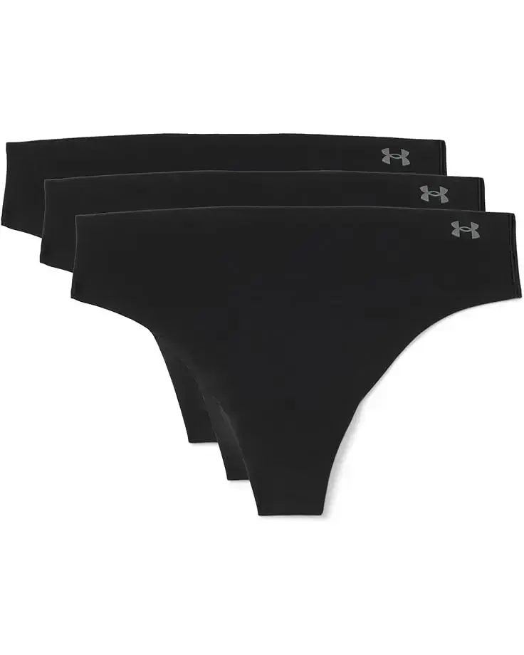 Women's Under Armour Seamless Thong - 3 PK Solid