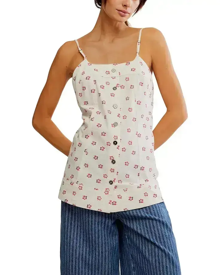 Women's Free People Maddie Printed Tunic