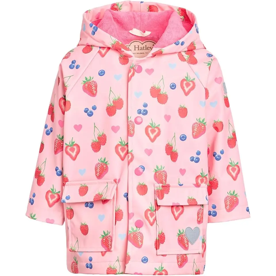 Summer Berries Snap Rain Coat (Infant/Toddler/Little Kid/Big Kid)
