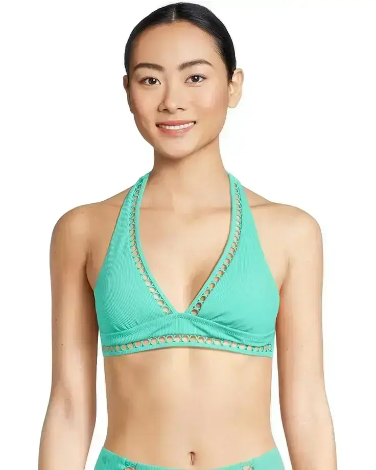 Women's BECCA Modern Edge Rib Cassidy Halter Top