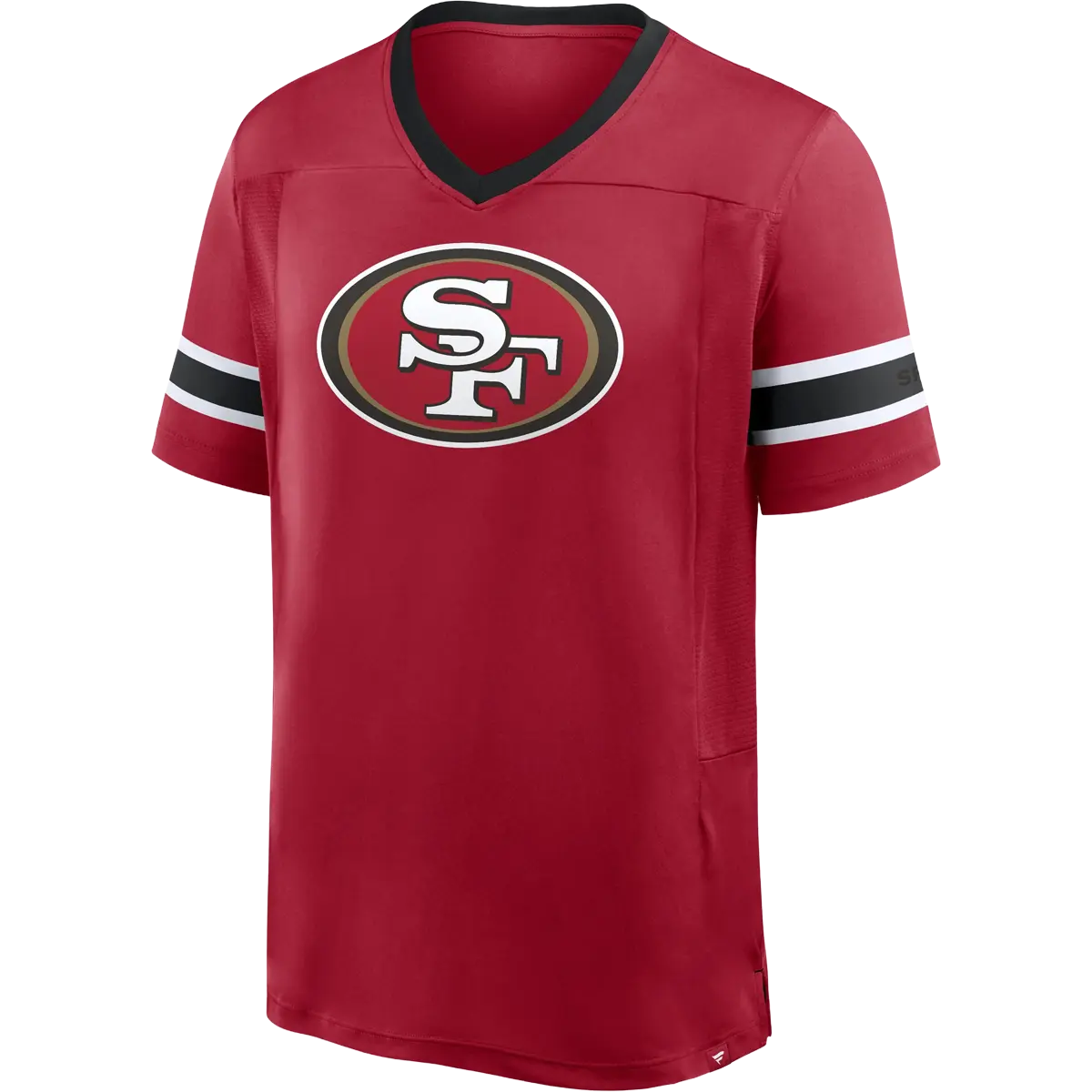 Men's 49ers Pigskin Hashmark Short Sleeve Top
