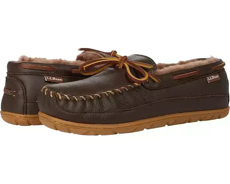 Men's L.L.Bean Wicked Good Moosehide Slipper Moccasin