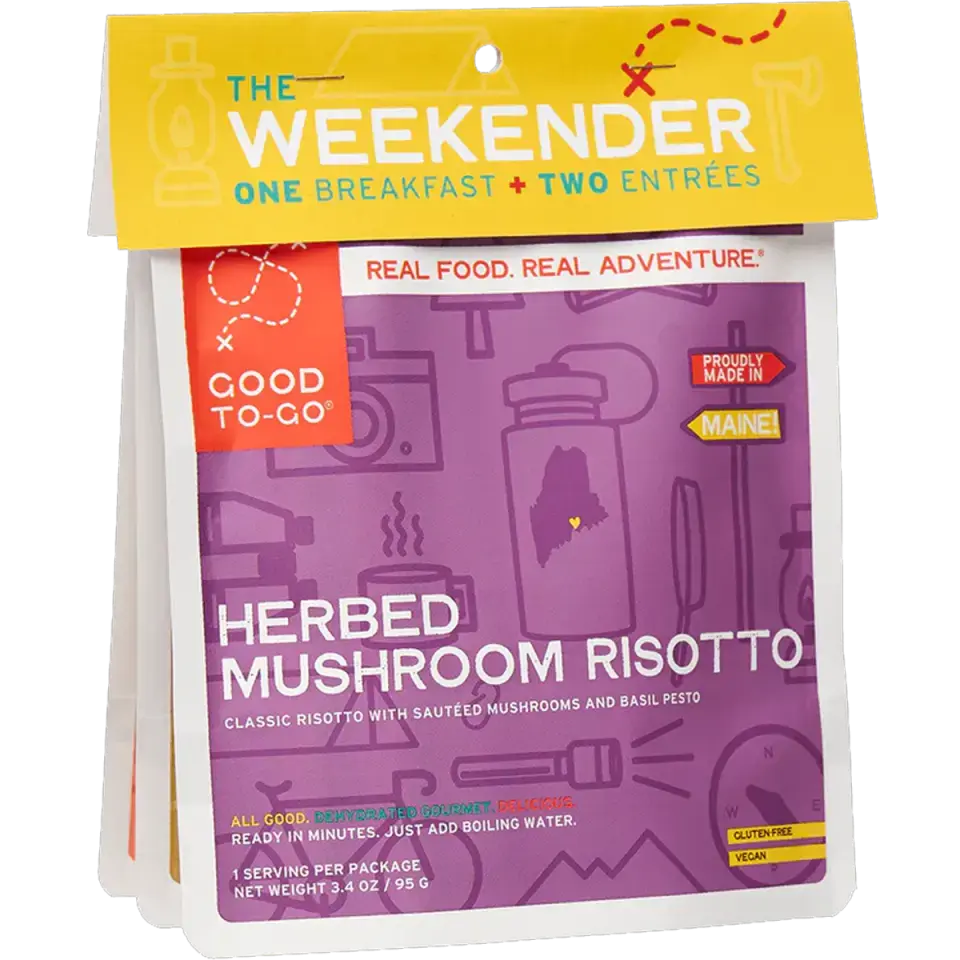 Weekender Vegan Variety Pack - Risotto/Oatmeal/Marinara