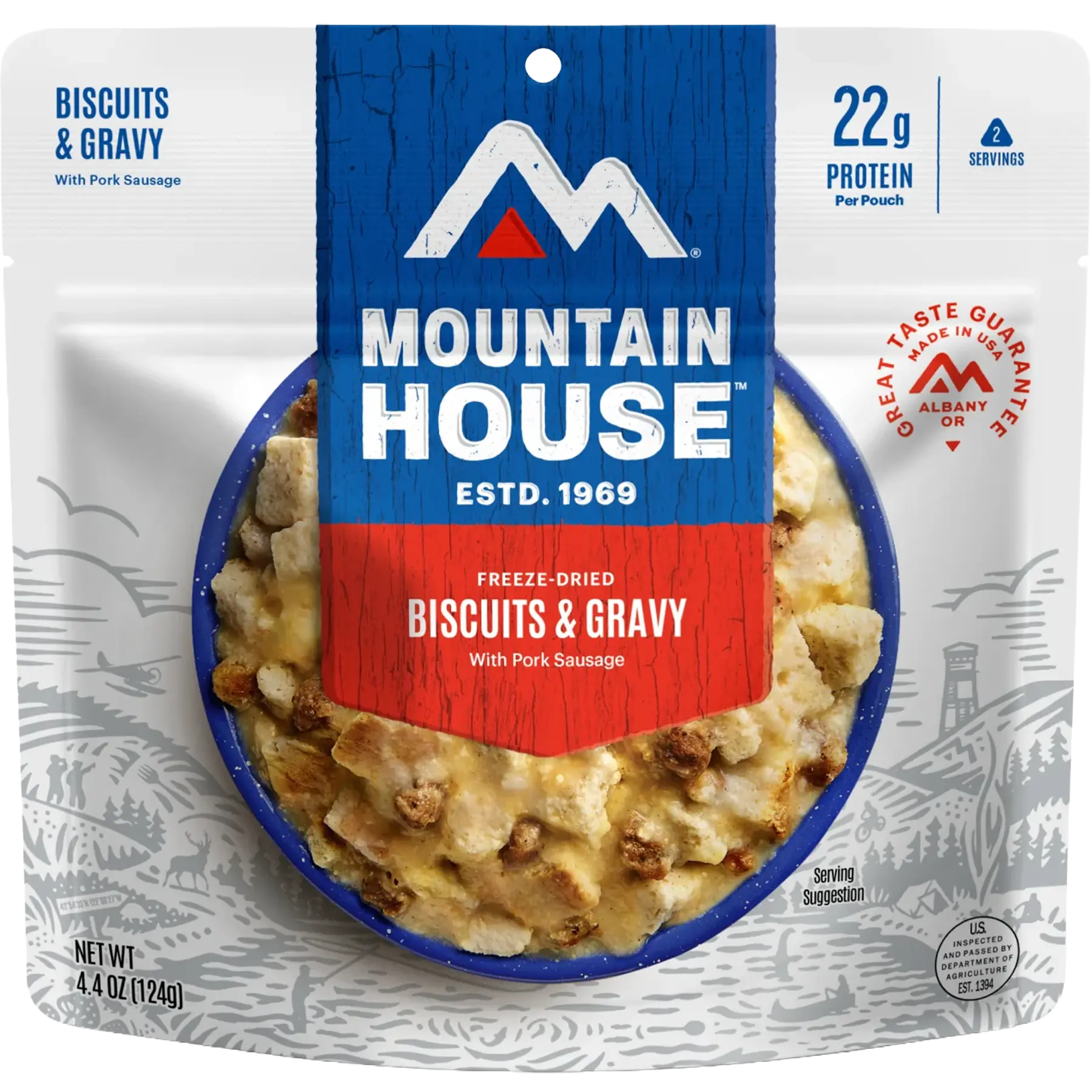 Biscuits & Gravy (2 Servings)
