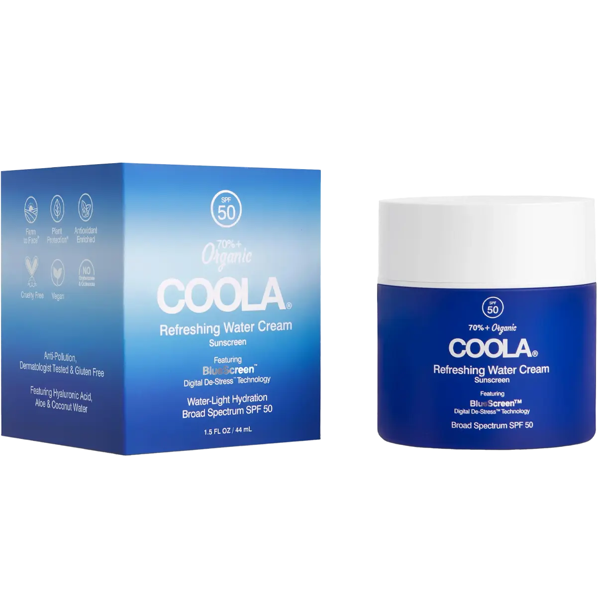 Refreshing Water Cream Organic Face Sunscreen SPF 50