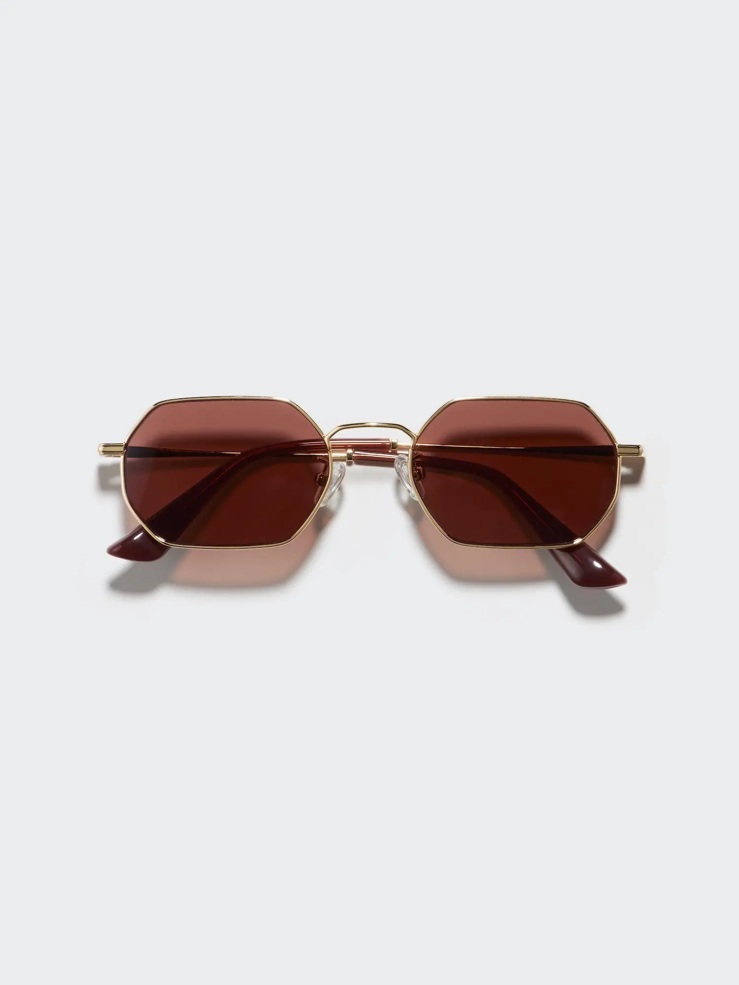Metal Hexagon Sunglasses