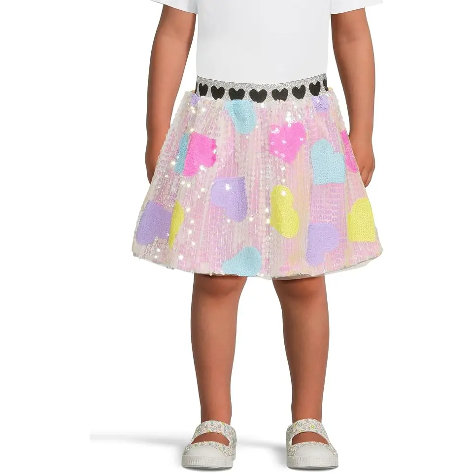 Candy Hearts Sequin Skirt (Toddler/Little Kid/Big Kid)