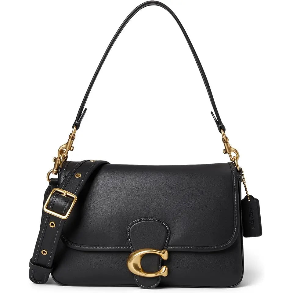 Soft Calf Leather Tabby Shoulder Bag